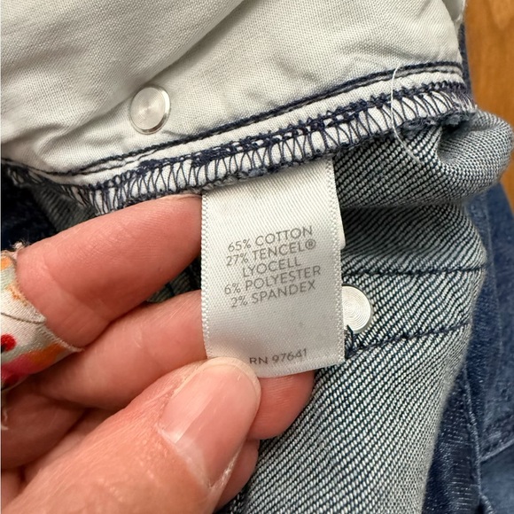 J. Jill Dark Blue Ankle Jeans - Picture 6 of 6